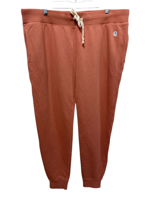 Todd Snyder NWT Size XL Salmon Red Cotton Solid Jogger Sweatpant Men's Pants Salmon Red / XL
