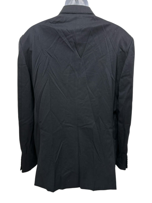Bally Navy Wool Solid Double Breasted Men's Blazer Navy / 48