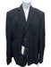 Ball NWT Navy Wool Solid Patch Pocket 2 Button Men's Blazer Navy / 48R