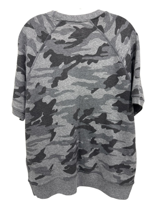 Champion X Todd Snyder NWT Size XL Gray Cotton Blend Camo Crew Short Sleeve Gray / XL
