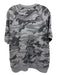 Champion X Todd Snyder NWT Size XL Gray Cotton Blend Camo Crew Short Sleeve Gray / XL