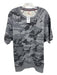 Champion X Todd Snyder NWT Size XL Gray Cotton Blend Camo Crew Short Sleeve Gray / XL