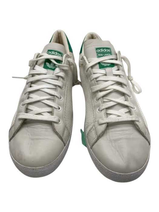 Adidas Shoe Size 10.5 White Synthetic Mesh Sneaker Men's Shoes White / 10.5