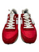 Quattrobarradodici Shoe Size 44 Red & White Suede & Synthetic Solid Men's Shoes Red & White / 44