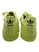 Adidas Shoe Size 10.5 NWT Neon Yellow Leather Solid Sneaker Men's Shoes Neon Yellow / 10.5