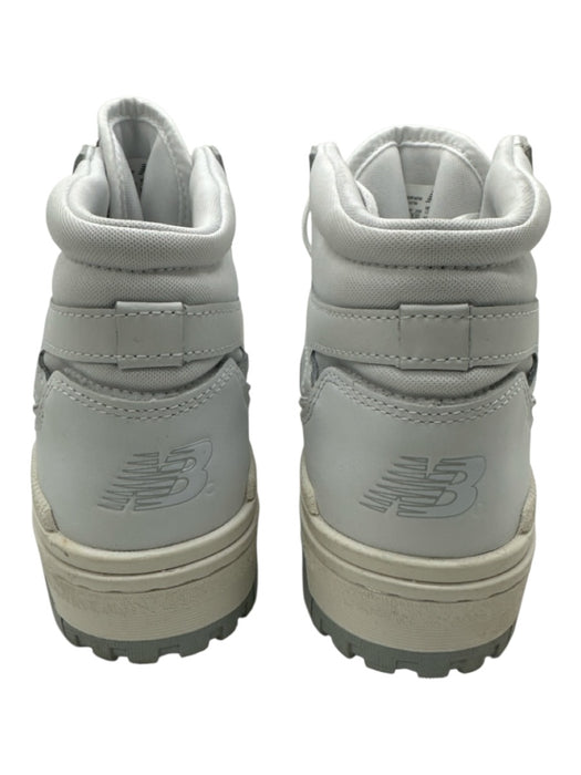 New Balance Shoe Size 10.5 White Leather Solid High Top Men's Shoes White / 10.5
