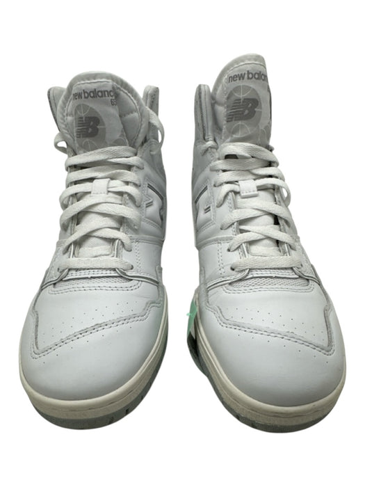 New Balance Shoe Size 10.5 White Leather Solid High Top Men's Shoes White / 10.5