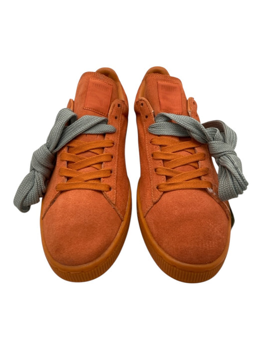 Puma Shoe Size 10.5 Like New Orange Suede Solid Sneaker Men's Shoes Orange / 10.5
