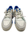 Adidas Shoe Size 10.5 White & Blue Leather Solid Sneaker Men's Shoes White & Blue / 10.5