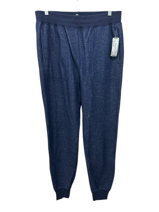Todd Snyder Size Est M Blue Cotton Blend Solid Jogger Men's Pants Blue / Est M