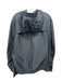 Armani NWT Size 58 Gray Synthetic Solid Windbreaker Hooded Men's Jacket Gray / 58