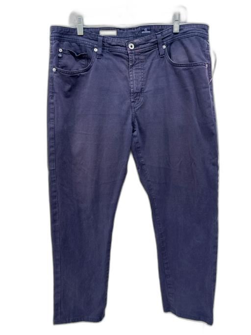 AG Size 36 Faded Blue Cotton Blend Solid Khakis Men's Pants Faded Blue / 36