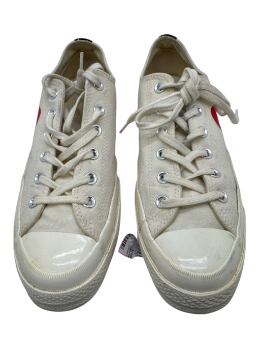 Converse Shoe Size 8 Off White Canvas Solid Sneaker Men's Shoes Off White / 8