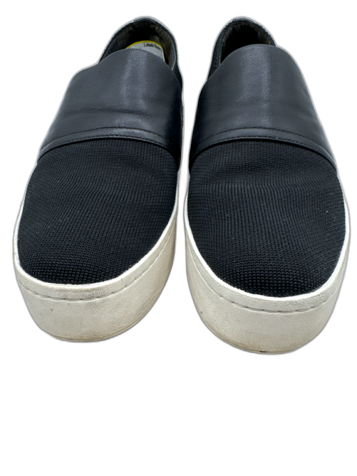 Vince Shoe Size 8.5 Black & White textile upper Leather Platform Sneakers Black & White / 8.5