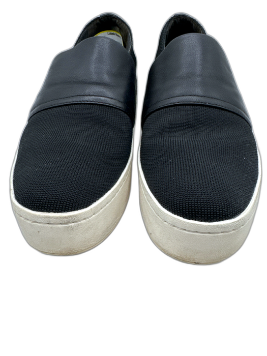 Vince Shoe Size 8.5 Black & White textile upper Leather Platform Sneakers Black & White / 8.5
