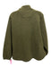 Outdoor Voices Size Large Moss Green Wool Blend Button Front Mock Collar Jacket Moss Green / Large