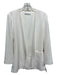 T Alexander Wang Size 8 Off White Polyester Open Front Front Pockets Jacket Off White / 8