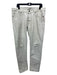 Naked & Famous Size 38 Gray Cotton Speckled Khakis Men's Pants Gray / 38