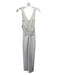 Herve Leger Size Est S White Acetate Sleeveless Fabric Block Knit Top Midi Dress White / Est S