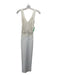 Herve Leger Size Est S White Acetate Sleeveless Fabric Block Knit Top Midi Dress White / Est S