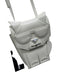 Karl Lagerfeld Taupe Gray Leather Flap Cat silver hardware Crossbody Strap Bag Taupe Gray / Mini