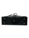 Brahmin Black Leather Croc Embossed Zip Tote Bag Black / L