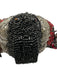 Mary Frances Black & Red Beaded Embellished Ladybug Convertible Bag Black & Red / S