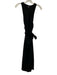 Giambattista Valli Size 40 Black Viscose & Polyester Sleeveless Midi Dress Black / 40
