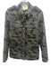 L'agence Size XS Black, Green, Gray Cotton Denim Long Sleeve camo print Jacket Black, Green, Gray / XS
