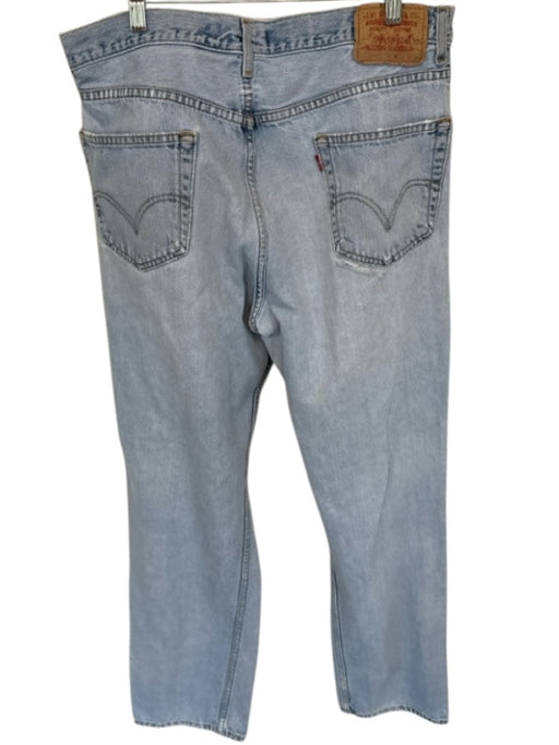 Levis Light Wash Cotton Holes 550 Men's Jeans Light Wash