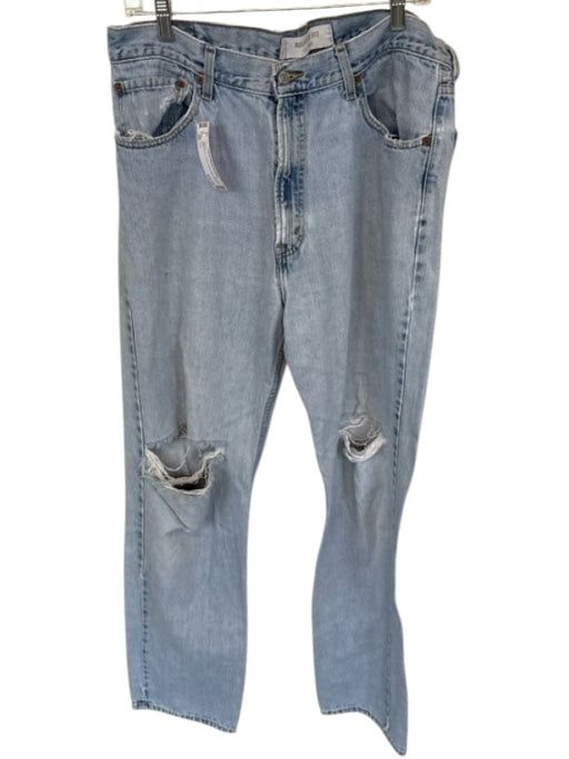 Levis Light Wash Cotton Holes 550 Men's Jeans Light Wash