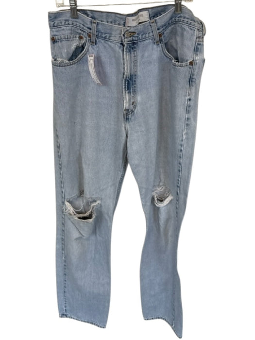 Levis Light Wash Cotton Holes 550 Men's Jeans Light Wash