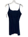 Spanx Size M Navy Blue Spandex Blend Spaghetti Straps Padded Dress Navy Blue / M