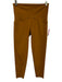 Spanx Size M Caramel Brown High Rise Waistband Pocket Crop Leggings Caramel Brown / M