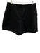 Spanx Size L Black Rayon Blend Elastic Waist Single Back Pocket High Rise Shorts Black / L