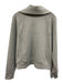 Spanx Size L Gray Modal Blend Heathered Funnel Neck Quarter Zip Jacket Gray / L