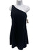 Spanx Size L Black Missing Fabric Tag One Shoulder Shelf Bra Athletic Dress Black / L