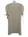 See By Chloe Size 36 / S Cream Polyester Puff Shoulder Short Sleeve Dress Cream / 36 / S
