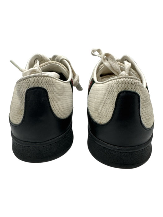 Gucci Shoe Size 14 AS IS White & Black Leather & Synthetic Two Tone Men's Shoes White & Black / 14