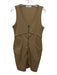T Alexander Wang Size L Light Brown Polyester Blend Sleeveless Paneled Dress Light Brown / L
