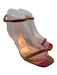Sebastian Milano Shoe Size 39 Pink, Orange & Yellow Rhinestone T Back Sandals Pink, Orange & Yellow / 39