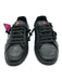 Prada Sport Shoe Size 8 AS IS Black Leather lace up Low Top Sneakers Black / 8