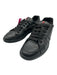 Prada Sport Shoe Size 8 AS IS Black Leather lace up Low Top Sneakers Black / 8