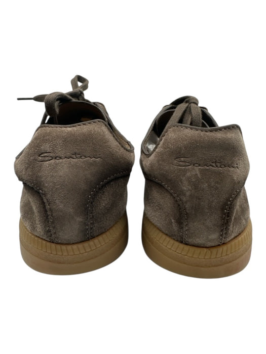 Santoni Shoe Size 10.5 Brown Suede Solid Sneaker Men's Shoes Brown / 10.5