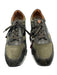 Bally Shoe Size 10 Green & Black Suede Solid Trainer Sneaker Men's Shoes Green & Black / 10