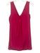 Trina Turk Size 10 Purple Polyester Sleeveless V Neck Textured Knee length Dress Purple / 10