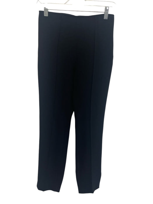 5a7 Cinq a Sept Size 0 Black Triacetate & Polyester Side Zip High Rise Pants Black / 0