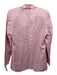 Escada Size 34 Pink Silk Blend Long Sleeve Collar Open Front Pockets Jacket Pink / 34