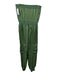 5a7 Cinq a Sept Size XXS Olive Green Strapless Drawstring Waist Jogger Jumpsuit Olive Green / XXS