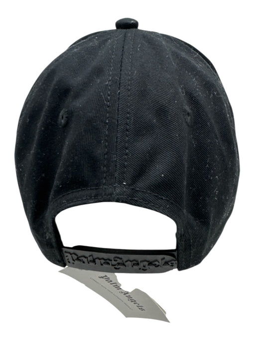 Palm Angels NWT Black Cotton Men's Hat Black
